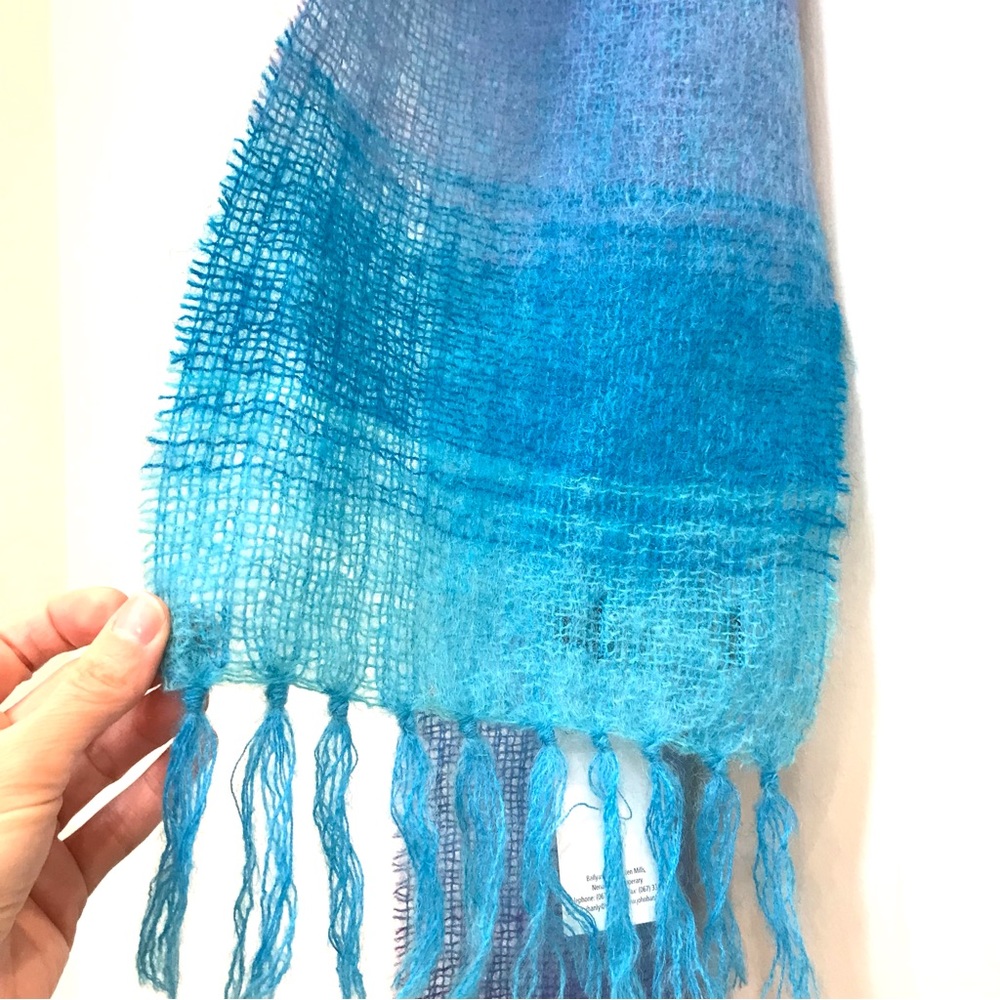 John Hanly Ireland Mohair/ Wool Scarf (NWT!)